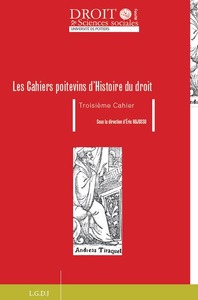 Picture of LES CAHIERS POITEVINS D'HISTOIRE DU DROIT