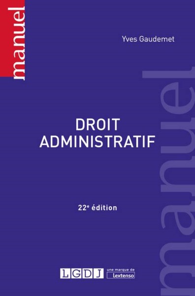 Picture of DROIT ADMINISTRATIF - 22EME EDITION