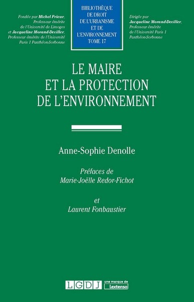 Image de Le maire et la protection de l'environnement