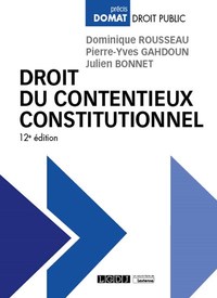 Picture of Droit du contentieux constitutionnel