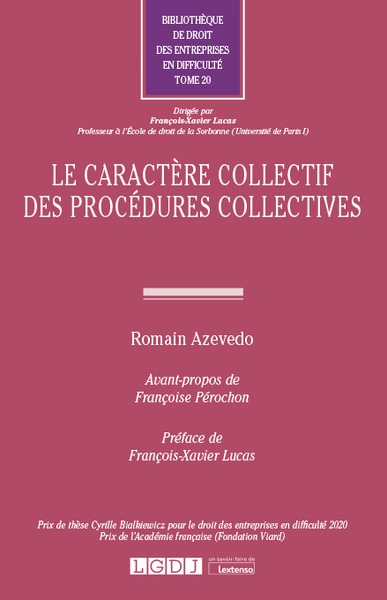 Picture of Le caractère collectif des procédures collectives