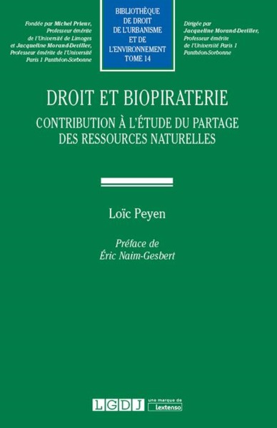 Image de DROIT ET BIOPIRATERIE