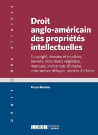 Picture of droit anglo-américain des propriétés intellectuelles