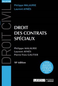 Picture of DROIT DES CONTRATS SPECIAUX - 10EME EDITION