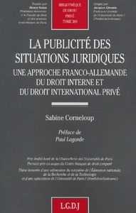 Image de la publicité des situations juridiques