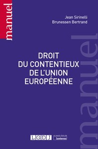 Picture of Droit du contentieux de l'Union européenne