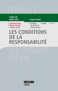 Image de les conditions de la responsabilité - 4ème édition