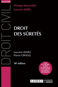 Picture of DROIT DES SÛRETÉS - 10ÈME ÉDITION
