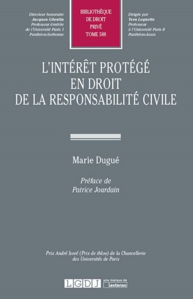 Image de L INTERET PROTEGE EN DROIT DE LA RESPONSABILITE CIVILE