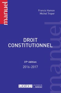 Picture of DROIT CONSTITUTIONNEL - 37EME EDITION