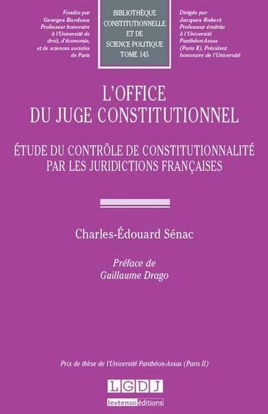 Image de L'OFFICE DU JUGE CONSTITUTIONNEL