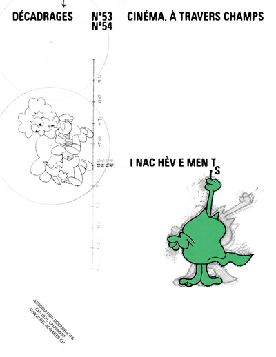 Image de DECADRAGES NO 53-54. INACHEVEMENTS