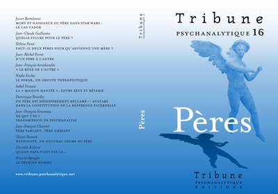 Picture of Tribune psychanalytique n°16 : "Pères"