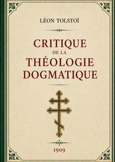 Picture of Critique de la théologie dogmatique