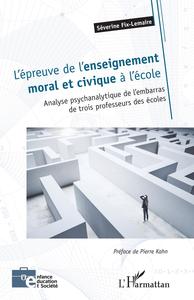 Picture of L'épreuve de l'enseignement moral et civique à l'école