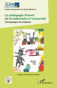 Picture of La pédagogie Freinet de la maternelle à l'université