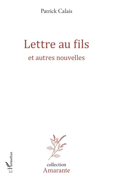 Image de Lettre au fils