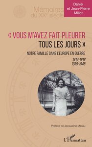 Picture of "Vous m'avez fait pleurer tous les jours"