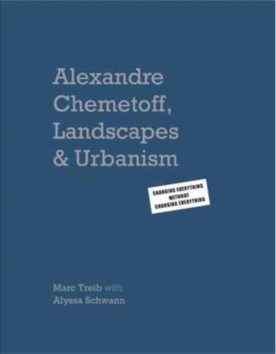 Image de Alexandre Chemetoff Landscape & Urbanism /anglais