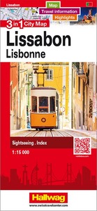 Image de LISSABON - LISBONNE 3 IN 1 CITY MAP
