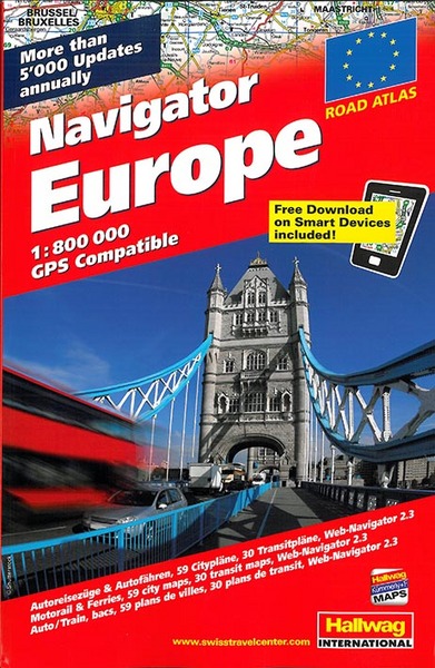Picture of NAVIGATOR EUROPE ROAD ATLAS 2014