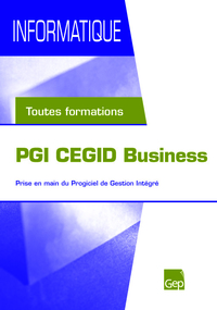 Picture of PGI CEGID Business (pochette)