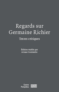Picture of Regards sur Germaine Richier - Textes critiques