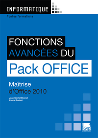 Image de Fonctions avancées du Pack Office 2010 (pochette)