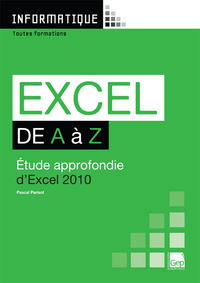 Picture of Excel 2010 de A à Z (pochette + livret)