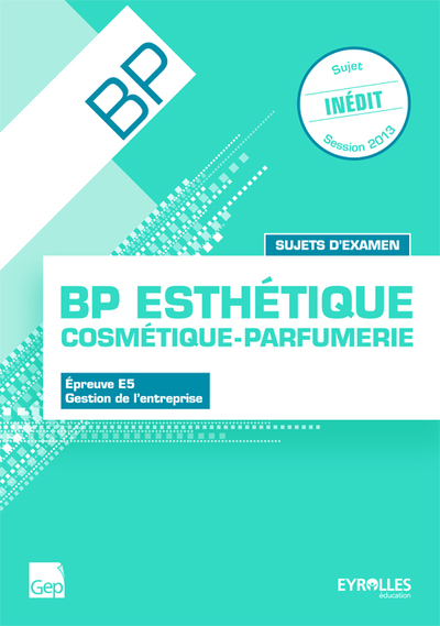 Picture of Sujets d'examen BP Esthétique-Cosmétique-Parfumerie (pochette)