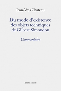 Image de Du mode d’existence des objets techniques de Gilbert Simondo