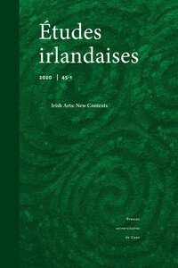 Image de Études irlandaises, n° 45-1/2020