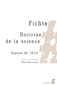Picture of Fichte doctrine de la science