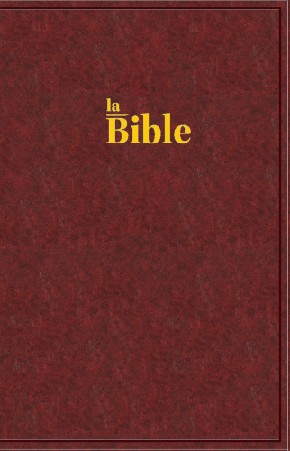 Picture of Bible Darby format compact, rigide brun-rouge