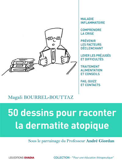 Picture of 50 dessins pour raconter la dermatite atopique