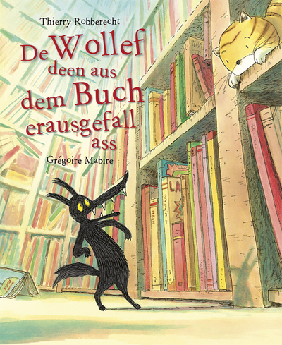 Image de De Wollef deen aus dem Buch erausgefall ass