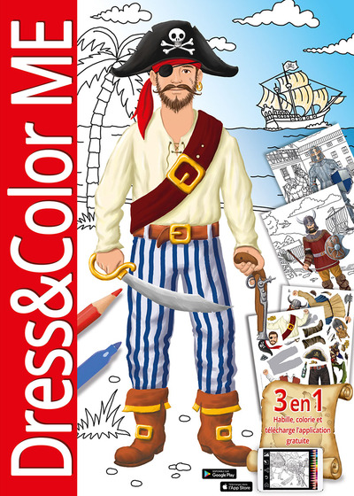 Image de PIRATES VIKINGS ET CHEVALIERS DRESS & COLOR ME