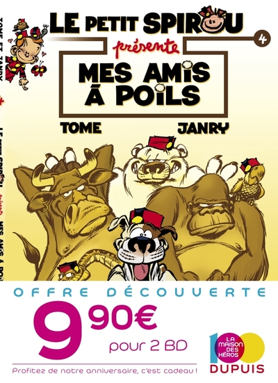 Image de Bipack T7 + T4 (offert) Le petit Spirou présente...