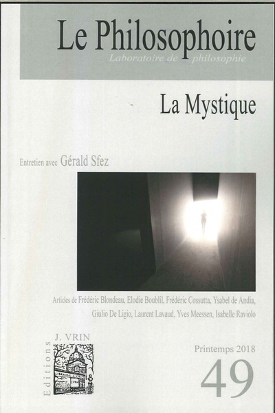 Picture of Le Philosophoire N°49 La Mystique - printemps 2018