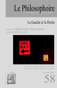 Picture of Le Philosophoire N°58 : La Gauche et la Droite - Hiver 2023