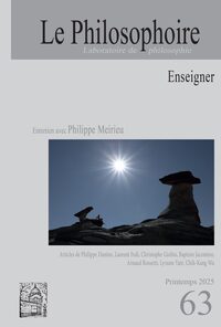 Image de Le Philosophoire n°63 : Enseigner - Printemps 2025