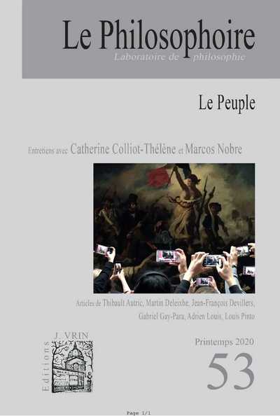 Picture of Le Philosophoire N°53 Le Peuple - printemps 2020