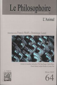 Image de Le Philosophoire n°64 : L'Animal - Hiver 2025
