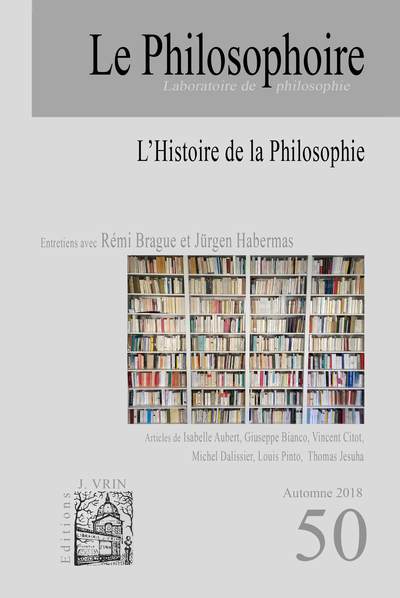Image de Le Philosophoire N°50 - L'Histoire de la philosophie - automne 2018