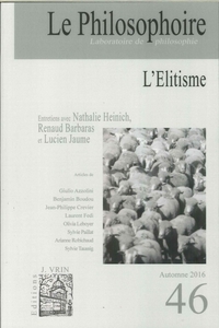Picture of Le Philosophoire N°46 L'Elitisme Automne 2016