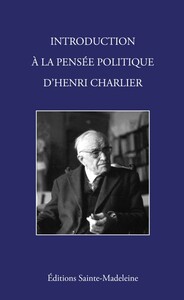 Image de Introduction à la Pensée politique d’Henri Charlier