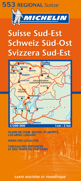Picture of CR 553 SUISSE SUD-EST / SCHWEIZ SUD-OST / SVIZZERA SUD-EST