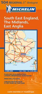 Image de CR 504 SOUTH EAST ENGLAND, THE MIDLANDS, EAST ANGLIA