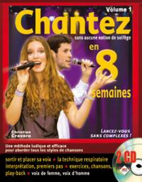 Picture of CHANTEZ EN 8 SEMAINES - METHODE DE CHANT