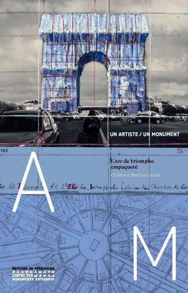 Picture of Christo. L'Arc de Triomphe empaqueté